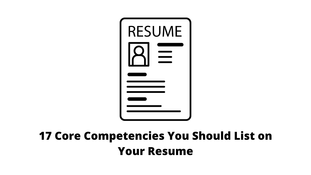 resume core competencies