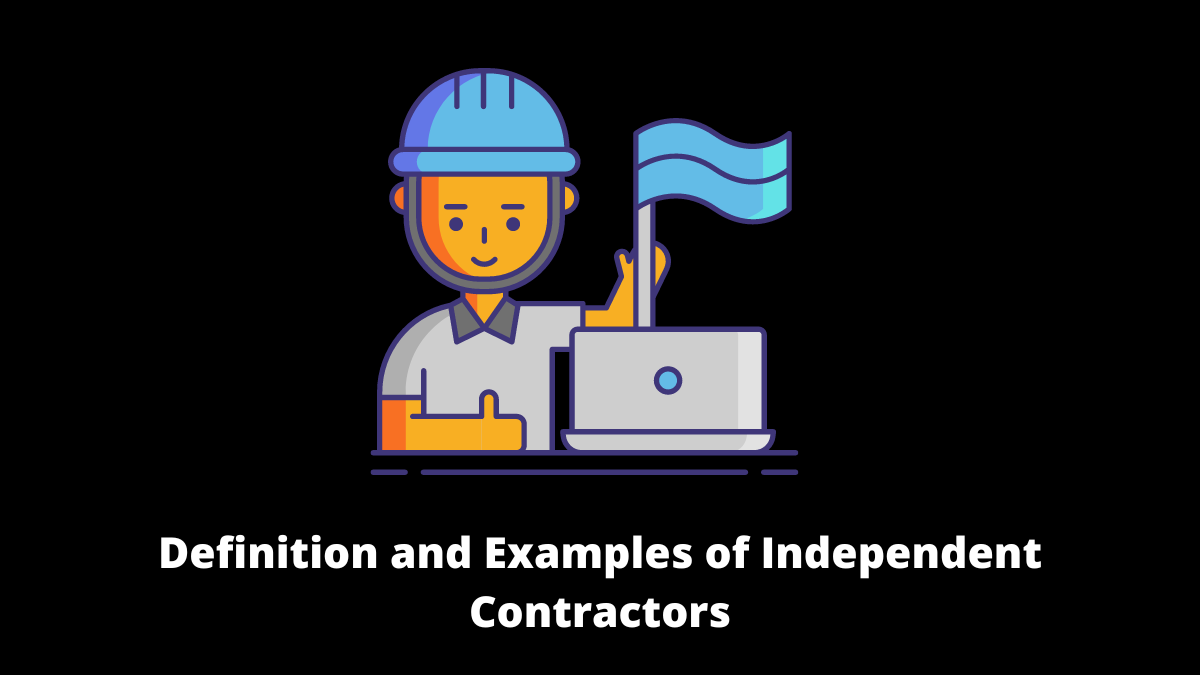 An independent contractor collaborates with a company as a third party rather than being employed by that company.