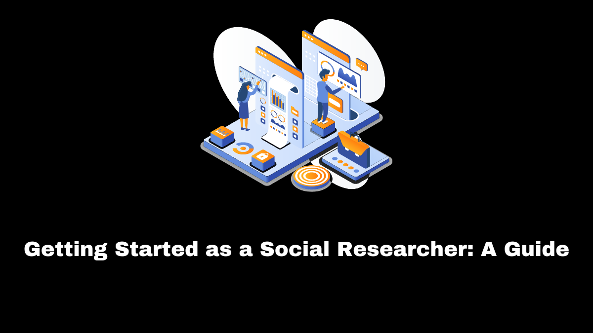 A social researcher looks into social issues and informs the appropriate institutions of their findings.