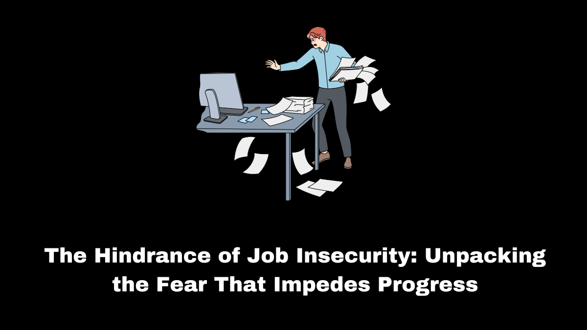 The adverse consequences of job insecurity might be remedied in part if companies enhanced other facets of job satisfaction that encourage good well-being.