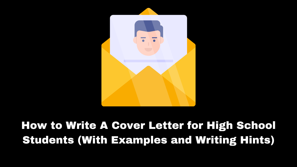 Your cover letter for high school students must persuade the prospective employer to arrange an interview by demonstrating what makes you an excellent candidate for the position.