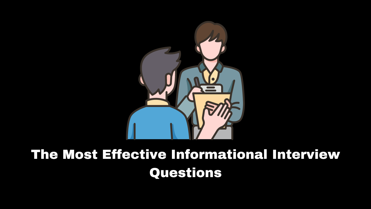 An informational interview is a discussion between two people regarding their respective fields of expertise or current positions in the business sector.