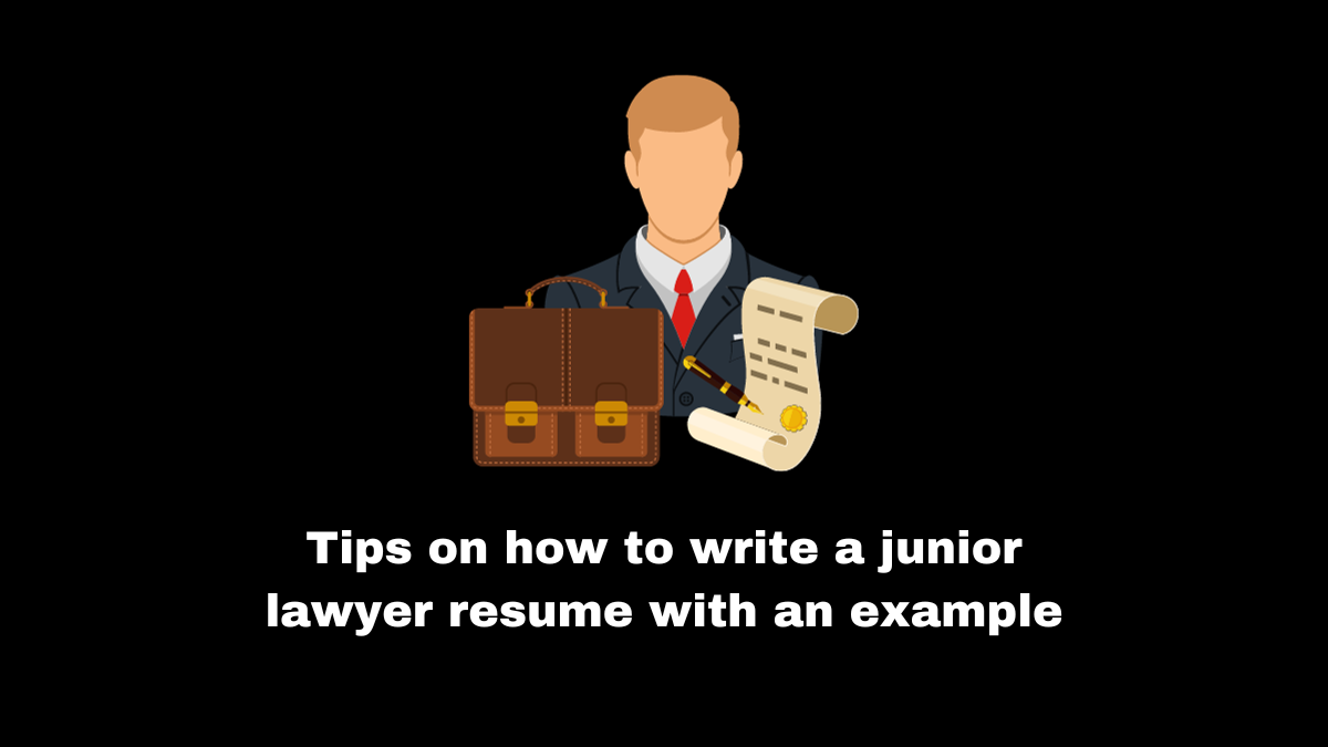 Having a solid junior lawyer resume improves your chances of getting an interview regardless of your history or experience.