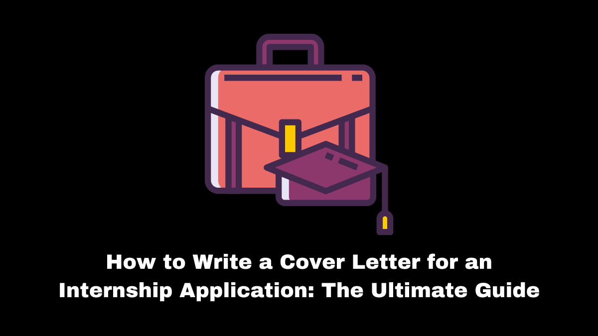 Writing a cover letter for an internship application is a crucial step in securing valuable professional experience.