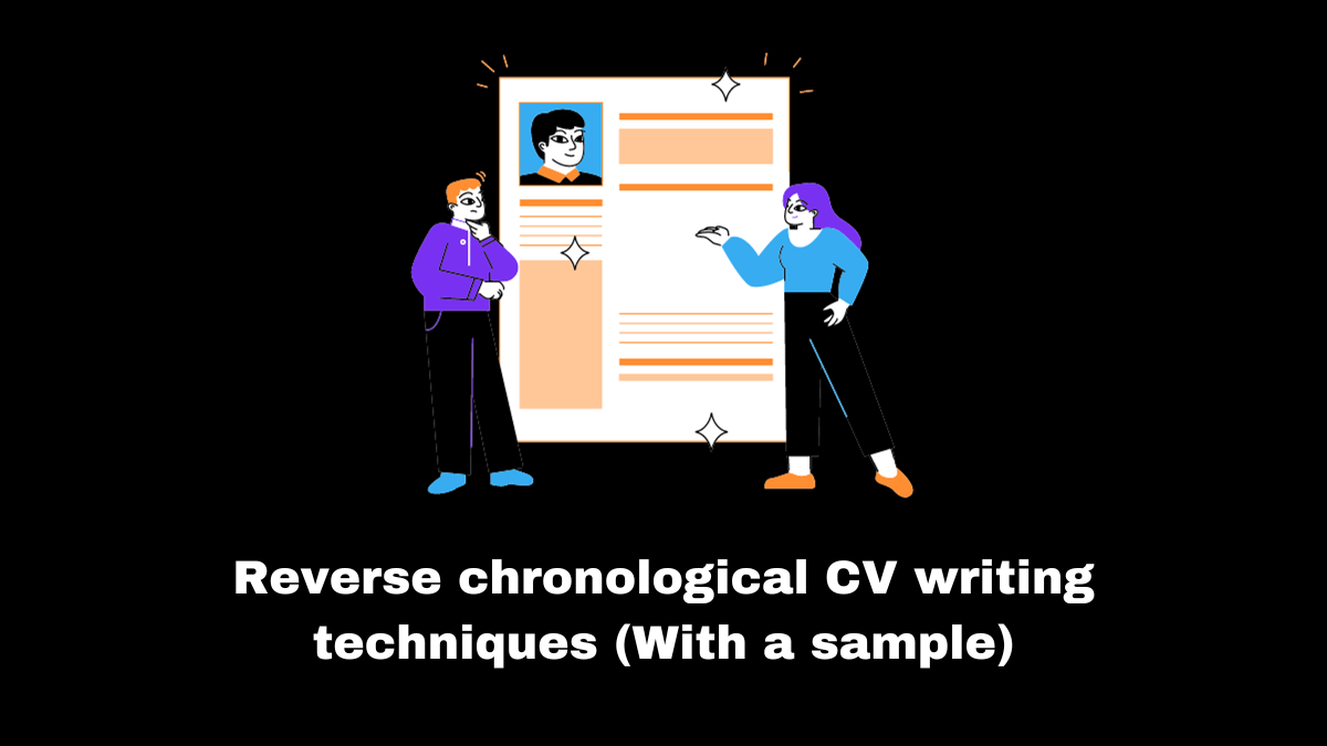 Most job seekers should use a reverse chronological CV since it will highlight their qualifications in a way that is simple to scan and is ideal for both recruiters and applicant tracking systems (ATSs).